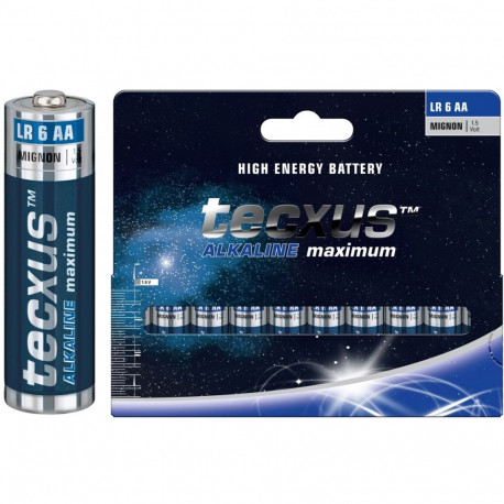 Tecxus LR6/AA (Mignon) Battery, 10 pcs. in blister