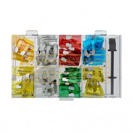 Goobay Tools Car Blade Fuse Assortment, 101 pcs.