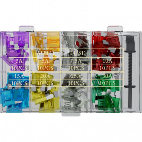 Goobay Tools Car Blade Fuse Assortment, 81 pcs.