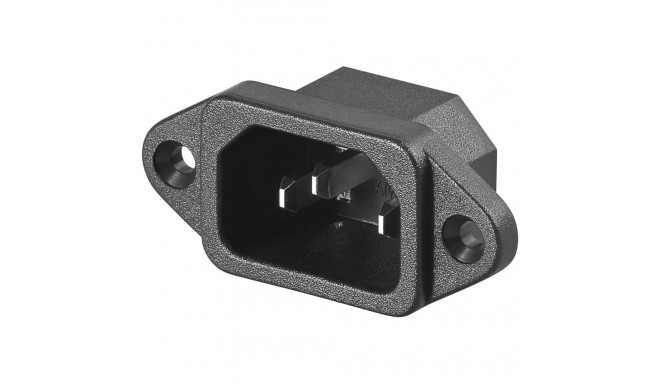 Goobay AC Built-In Plug, C14 (10 tk)