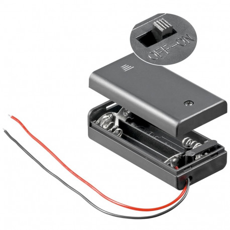 Goobay 2x AA (Mignon) Battery Holder (10 tk)