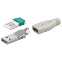 Goobay USB-A pistik, klamber-versioon (10 tk)