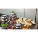 GEFU 12776 food storage container Rectangular 2.6 L Black, Stainless steel 1 pc(s)