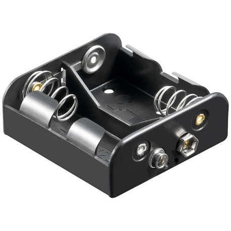 Goobay 2x C (Baby) battery holder (10 tk)