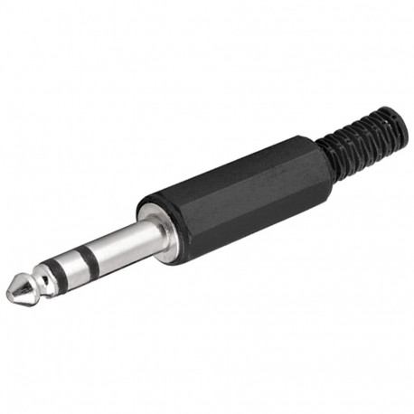 Goobay pistik 6.35mm (stereo) (10 tk)