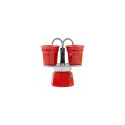 Bialetti Mini Express Moka pot 0.09 L Red