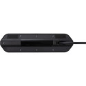 Brennenstuhl 1153590410 power extension 2 m 4 AC outlet(s) Indoor Black, Silver