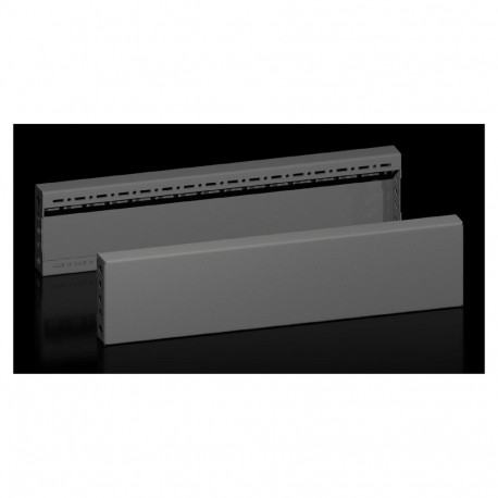 "Rittal Sockel-Blende seitlich Stahlblech, 100mm, für 600mm"