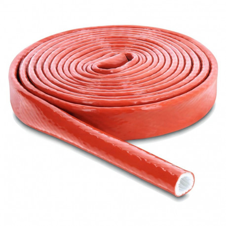 "Delock Feuerfester Schutzschlauch silikonbeschichtet 3 m x 10 mm rot"