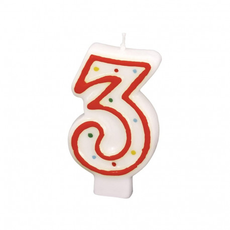 Numbriküünal 3, kõrgus 7.3cm