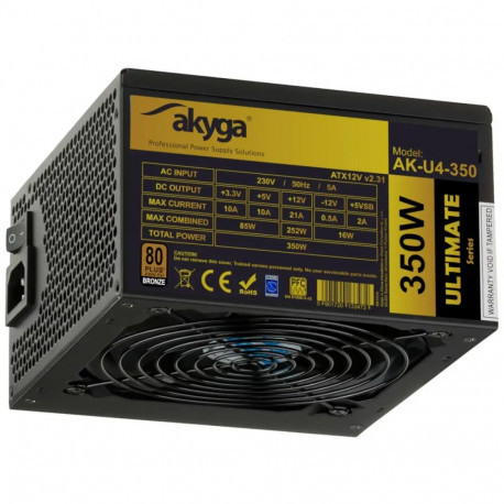 Power Supply ATX AK-U4-350 350W 80+ Bronze