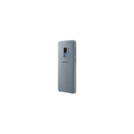 Samsung EF-XG960AME Alkantara oriģināls super plāns aizmugures maks priekš Galaxy S9 (G960) Piparmēt