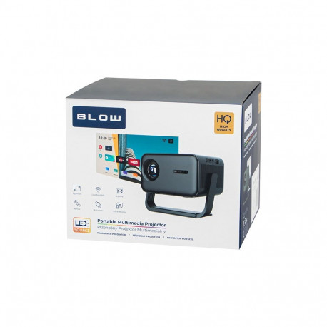 Projector - BLOW AndroidTV FullHD MaxView 1280×720 Wi‑Fi White