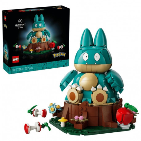 Constructor - LEGO Pokémon Munchlax 757 Pieces, 180 mm