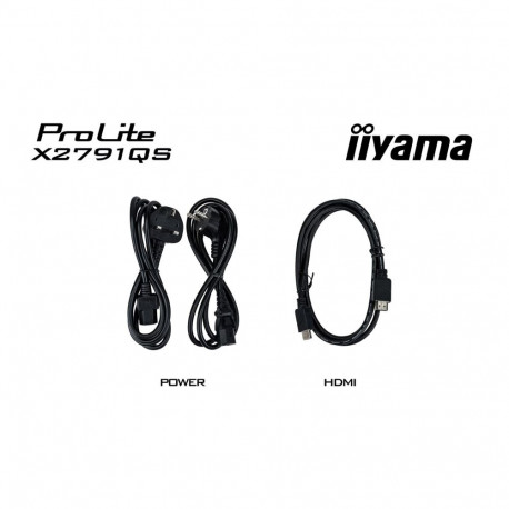 Monitor - IIYAMA ProLite X2791QS-B1 27" QHD IPS 75 Hz Black