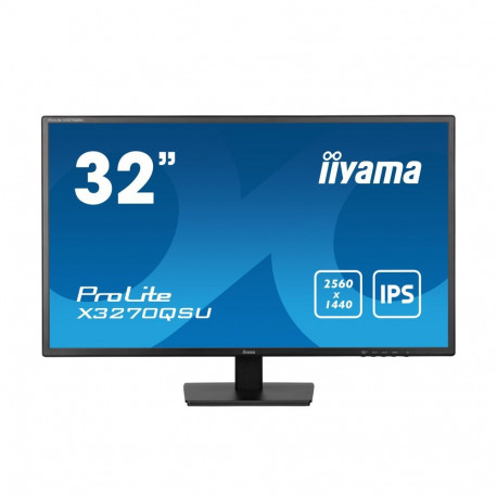 Monitor - IIYAMA ProLite X3270QSU-B1 31.5" QHD IPS 100 Hz Black
