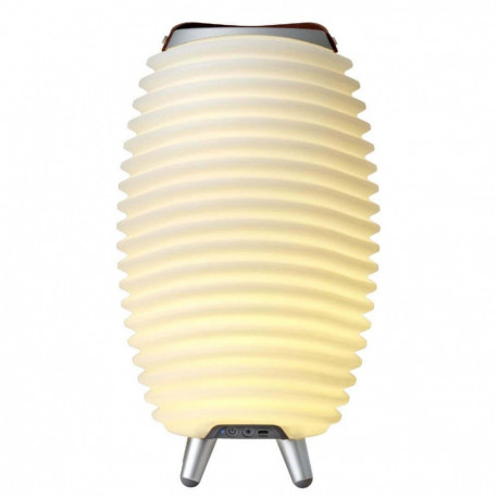 LED-lamp kõlari ja jahutiga Synergy 35, valge
