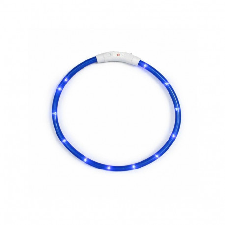 DA269B LED-valgustusega reguleeritav kaelarihm, sinine