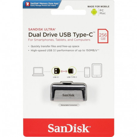 SanDisk Ultra Dual 256GB (SDDDC2-256G-G46) (SDDDC2256GG46)