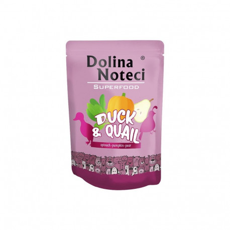 DOLINA NOTECI Superfood Duck and quail - wet dog food - 300g