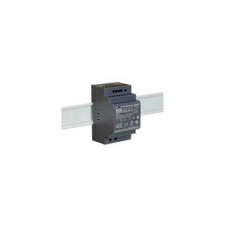 MEAN WELL HDR-60-24 power supply unit 60 W Stainless steel