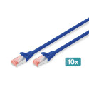 Digitus patch-kaabel CAT 6 S/FTP, 10 tk