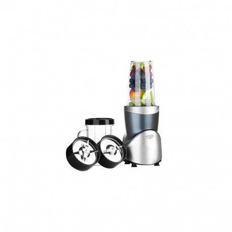 Adler blender AD 4084 smuutikomplekt, lauapealne, 1200W, BPA-vabad kannud, mahutavus 0.3+0.5+0.5+0.7
