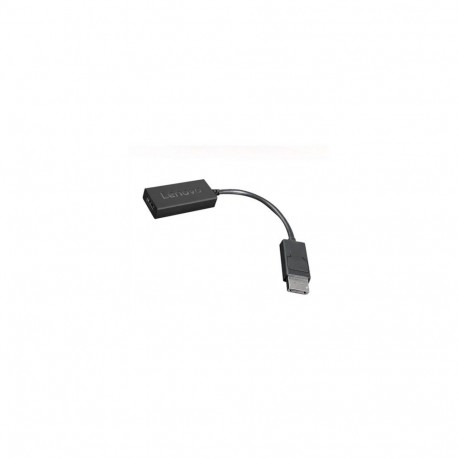 Lenovo videokaabli adapter 4X90R61023 0.225m DisplayPort HDMI Type A (Standard), must
