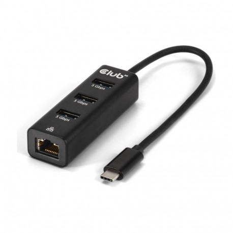 CLUB3D USB Type-C jaotur CSV-1549 5000 Mbit/s, must