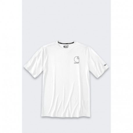 Koszulka Sun Defender Lightweight Logo SS White