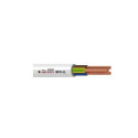 CABLE BVV-LL 3X1.5 WHITE 25M