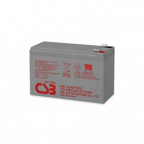 CSB geelaku HRL1234WF2 12V 9Ah pika kasutuseaga (8l)