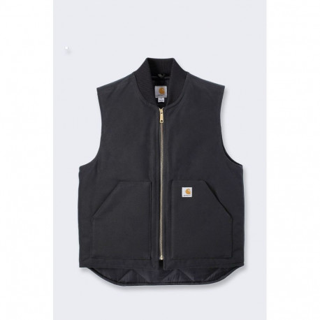 Carhartt V01 Firm Duck Insulated Black Vest