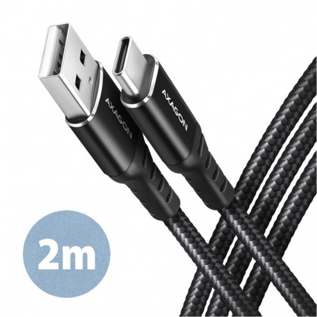 Axagon CABLE USB-C TO USB2.0 2M/BLACK BUCM-AM20AB