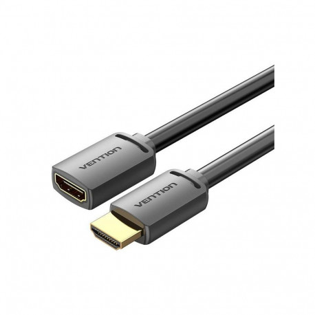 Vention CABLE HDMI MALE/FEMALE 4K/0.5M BLACK AHCBD