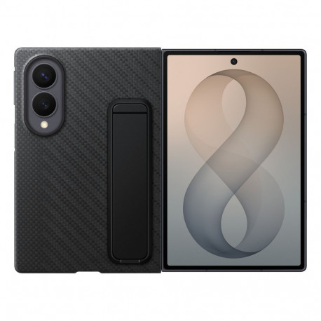 Samsung Samsung Carbon Standing Case EF-XF971SBE for Samsung Galaxy Z Fold 8 with stand + 2 anti-ref