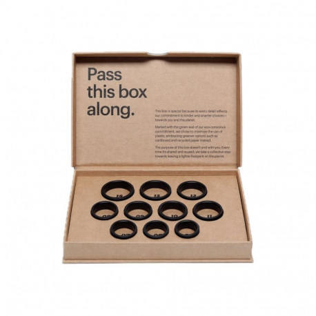ultrahuman Smart ring try-on sizing kit | UH-RA-SSK | Black