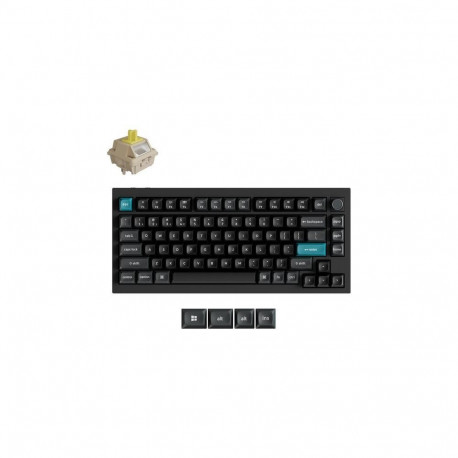 Keychron KEYBOARD WRL Q1 ULTRA/BLACK Q1U-M4