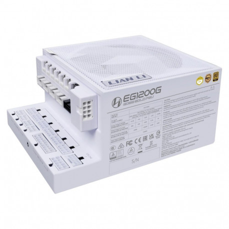 Lian Li Power Supply||EDGE GOLD 1200|1200 Watts|Efficiency 80 PLUS GOLD|PFC Active|G9P.EG1200G.WH00.