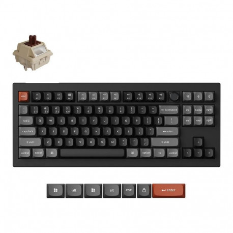 Keychron KEYBOARD WRL V3 ULTRA/BLACK V3U-D3