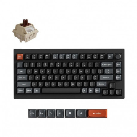 Keychron KEYBOARD WRL V1 ULTRA/BLACK V1U-D3