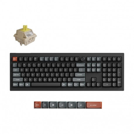 Keychron KEYBOARD WRL V6 ULTRA/BLACK V6U-D4