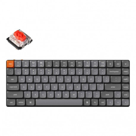 Keychron KEYBOARD WRL K3 MAX RGB/BLACK K3M-B1