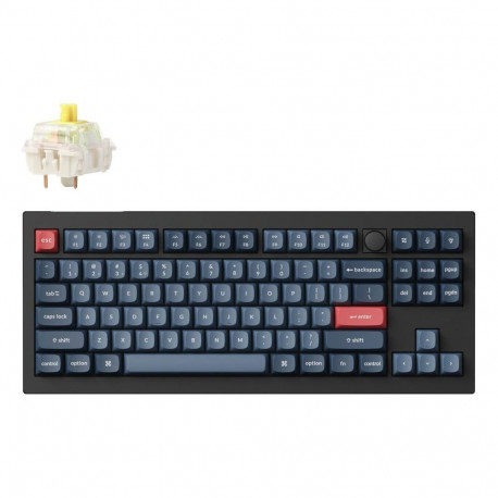 Keychron KEYBOARD WRL V3 MAX RGB/CARBON BLACK V3M-D4
