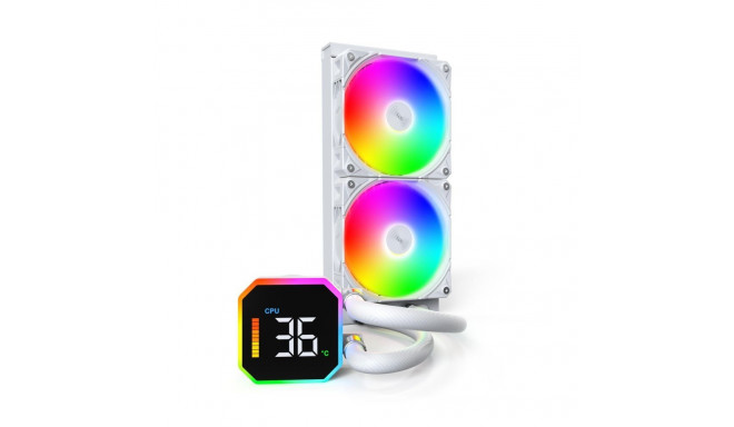 montech CPU COOLER MULTI SOCKET WHITE/HYPERFLOW DIGITAL 240