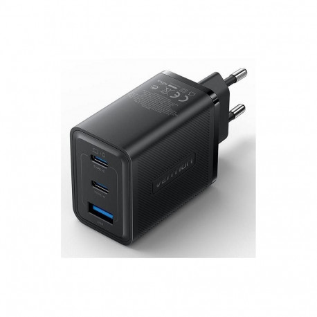 Vention MOBILE CHARGER WALL 65W USB/3P BLACK FERB0-EU