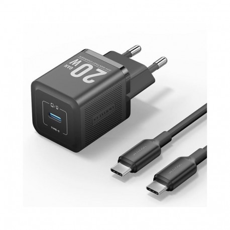 Vention MOBILE CHARGER WALL USB +CABLE/20W TZ-FEPB0-EU-01