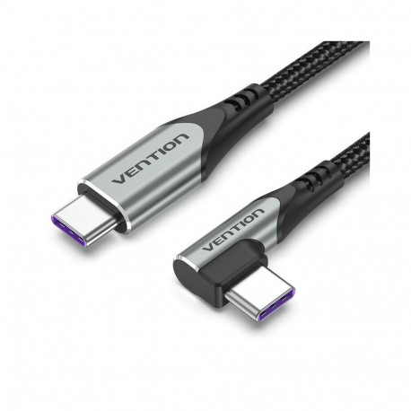 Vention CABLE USB-C TO USB-C R.ANGLE/1M GRAY TAKHF
