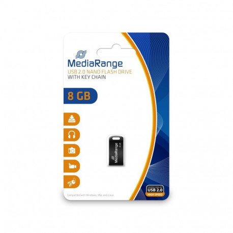 MEDIARANGE MEMORY DRIVE FLASH USB2 8GB/MR920