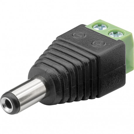 Goobay klemmiplokk 2-pin > DC isane (5.50 x 2.10 mm) (10 tk)